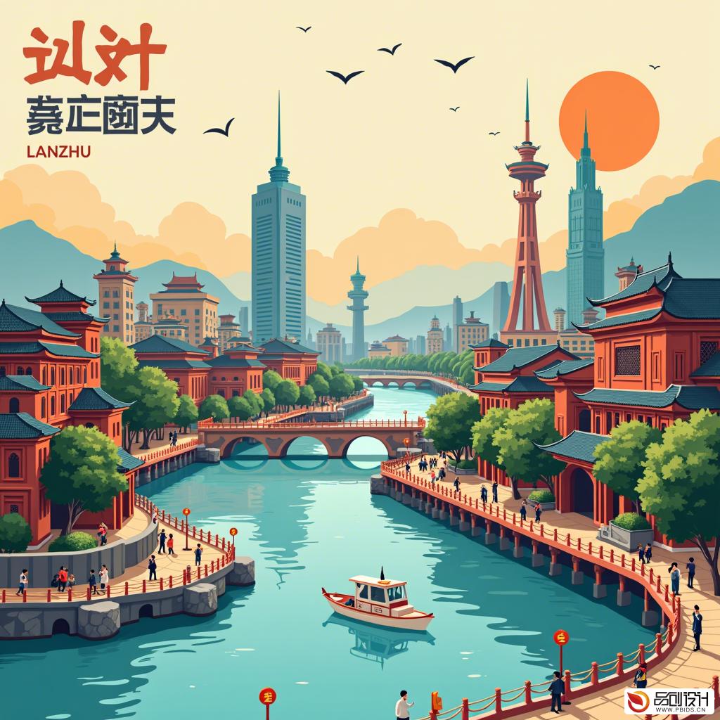 兰州市品创设计策略:塑造城市品牌新风貌